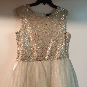 Zunie Semi Formal/Formal Size 16 Girl Sequin Dress